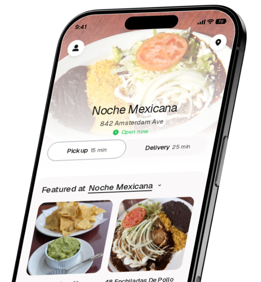 Noche Mexicana app preview
